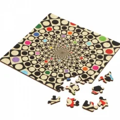 Curiosi Puzzel Double Q-Fun - Dubbelzijdige puzzel in Hout - 123 stukjes