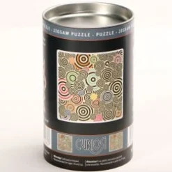 Curiosi Puzzel Double Q-Mad - Dubbelzijdige puzzel in Hout - 123 stukjes