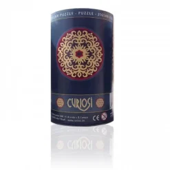 Curiosi Puzzel Double Rose - Dubbelzijdige Ronde puzzel in hout - 88 stukjes