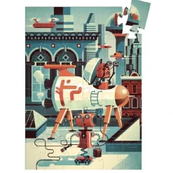 Djeco Bob de Robot - puzzel van 36 stukjes