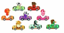 Djeco Bolidanimo - 8 puzzeltjes van 2 stukjes
