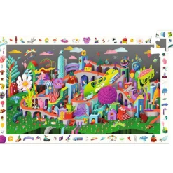 Djeco Crazy Town - Observatie puzzel van 200 stukjes