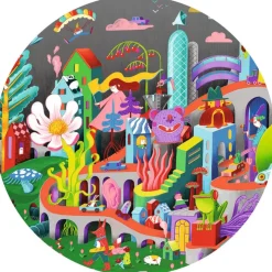 Djeco Crazy Town - Observatie puzzel van 200 stukjes
