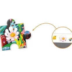 Djeco Crazy Town - Observatie puzzel van 200 stukjes