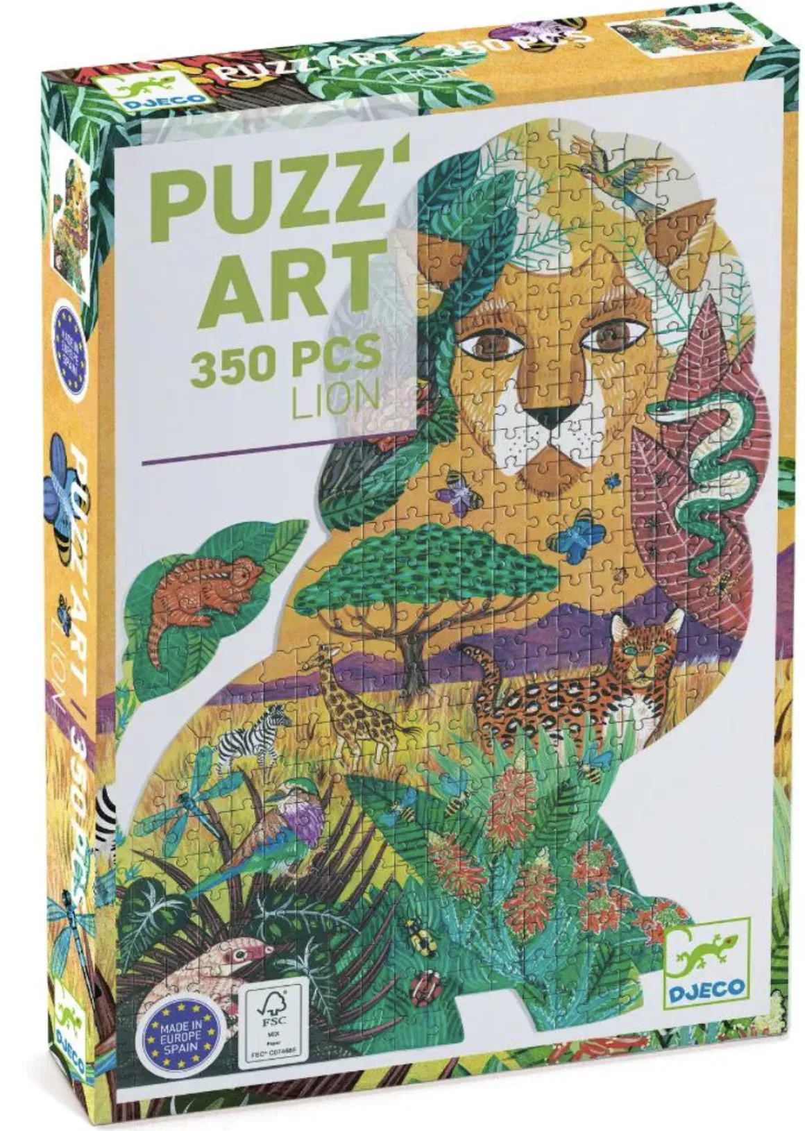Djeco De Leeuw - puzzel van 350 stukjes