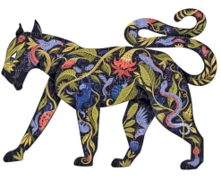 Djeco De zwarte panter - puzzel van 150 stukjes