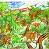 Djeco Dinosaurussen - puzzel van 100 stukjes