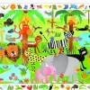 Djeco Drukte in de jungle - puzzel van 35 stukjes