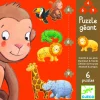Djeco Krul de aap - 6 puzzels - 4, 6 en 9 stukjes