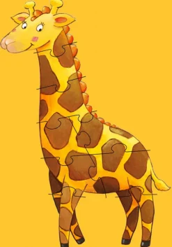 Djeco Krul de aap - 6 puzzels - 4, 6 en 9 stukjes