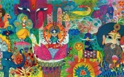 Djeco Magisch India - puzzel van 1000 stukjes - Panorama