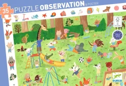 Djeco Vriendjestuin - puzzel van 35 stukjes