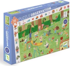 Djeco Vriendjestuin - puzzel van 35 stukjes