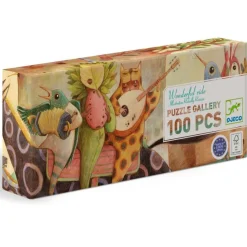 Djeco Wonderful Ride - Gallery puzzel van 100 stukjes