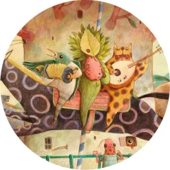 Djeco Wonderful Ride - Gallery puzzel van 100 stukjes