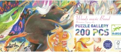 Djeco Woods Muziekband - puzzel van 200 stukjes - Panorama