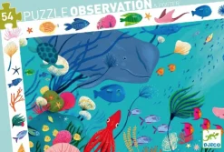 Djeco Zoekpuzzel - in de oceaan - 54 stukjes