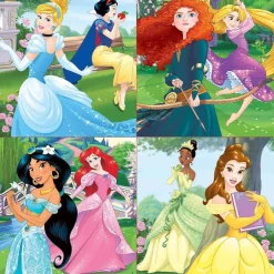 Educa 4 puzzels van de Disney Prinsessen - 12, 16, 20 en 25 stukjes