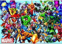 Educa Alle superhelden van Marvel - puzzel van 1000 stukjes