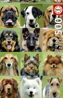 Educa Allemaal honden - legpuzzel van 500 stukjes