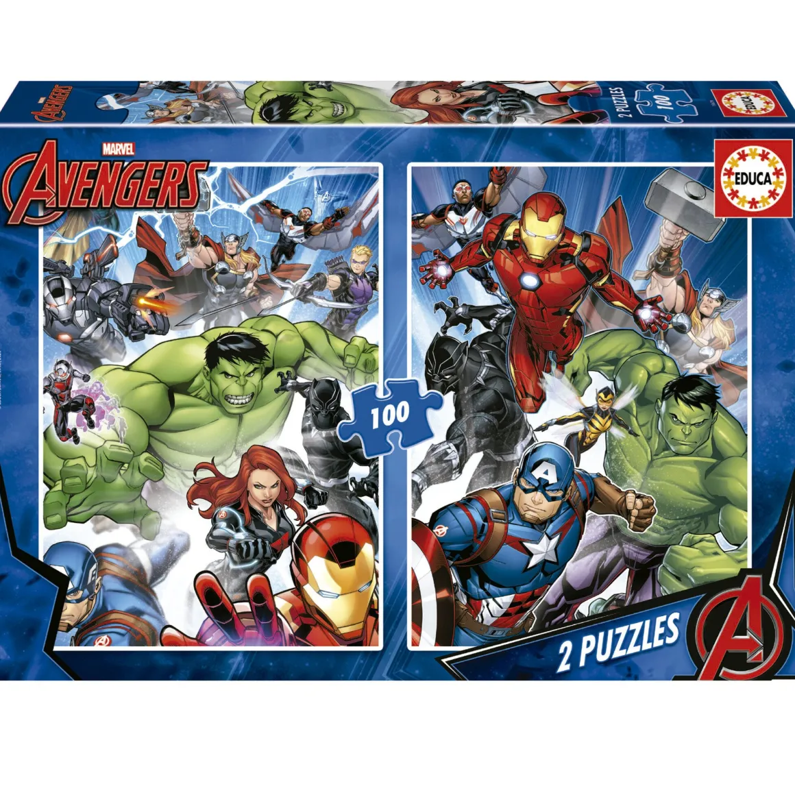 Educa Avengers - 2 x 100 stukjes