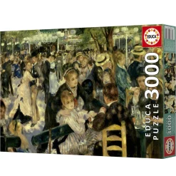 Educa Bal du Moulin De La Galette - puzzel van 3000 stukjes
