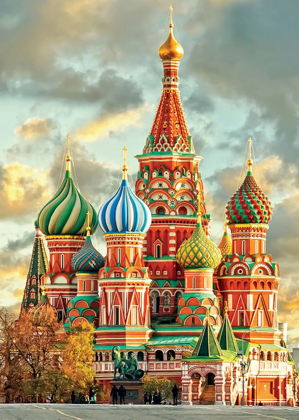 Educa Basiliuskathedraal - Moskou- legpuzzel van 1000 stukjes