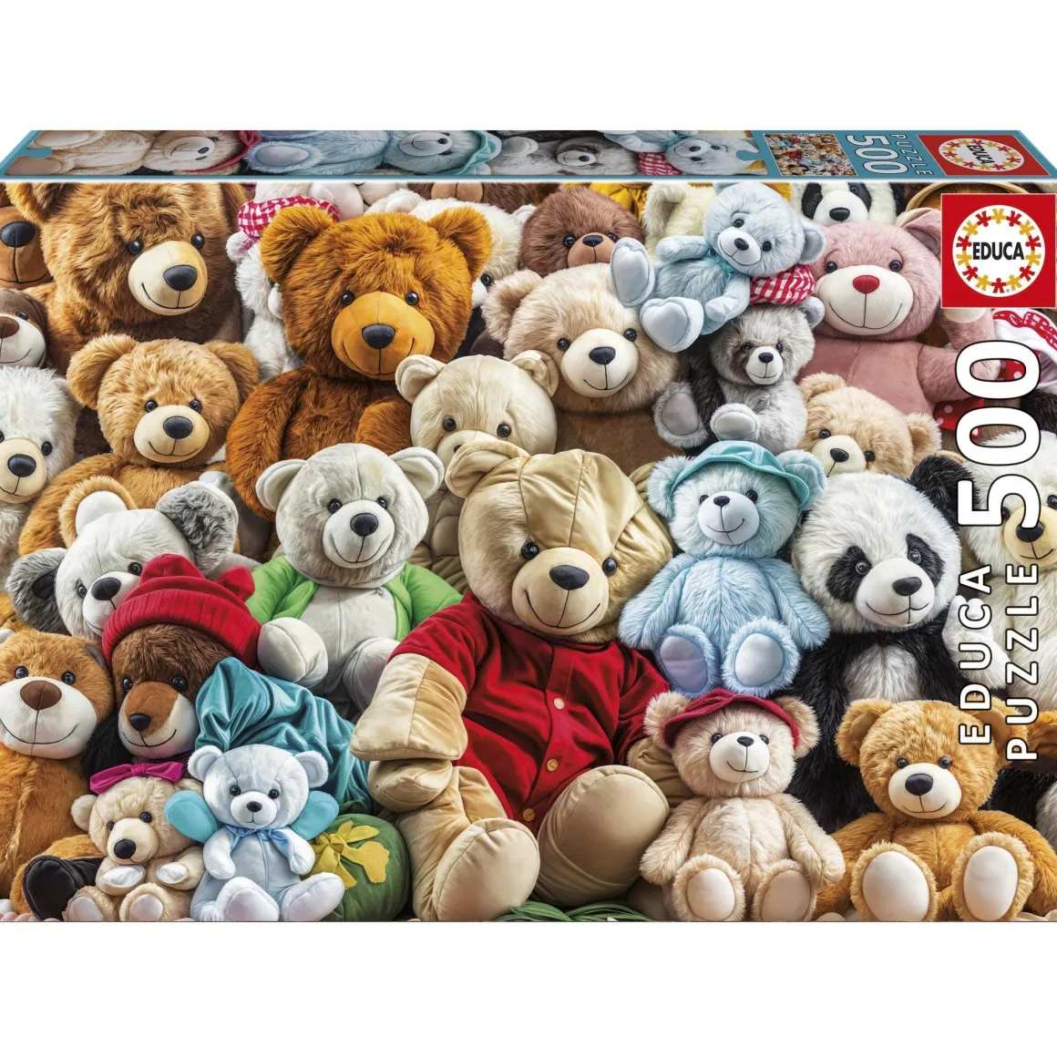 Educa Beerknuffels - legpuzzel van 500 stukjes
