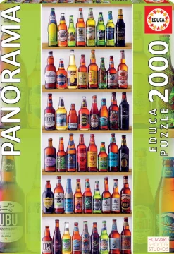 Educa Bieren van de wereld - puzzel van 2000 stukjes