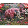 Educa Bloemenolifant- legpuzzel van 500 XL stukjes