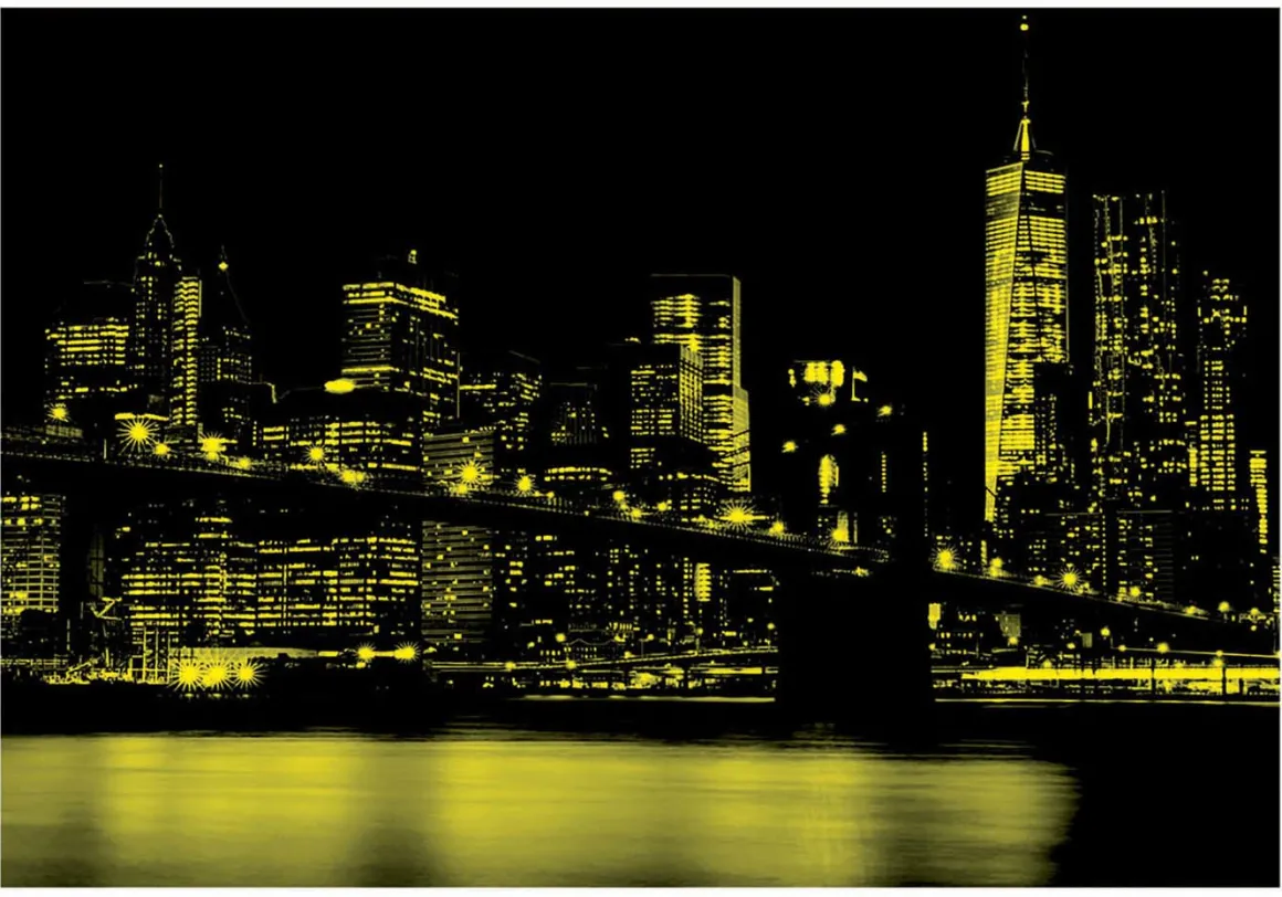 Educa Brooklyn Bridge - Glow in the Dark - puzzel 1000 stukjes