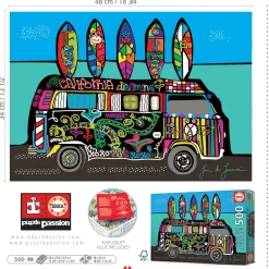 Educa California Dreaming - legpuzzel van 500 stukjes