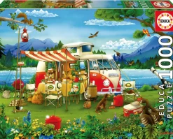 Educa Camping Holiday - puzzel 1000 stukjes