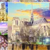 Educa Collage van de Notre Dame - puzzel 1000 stukjes
