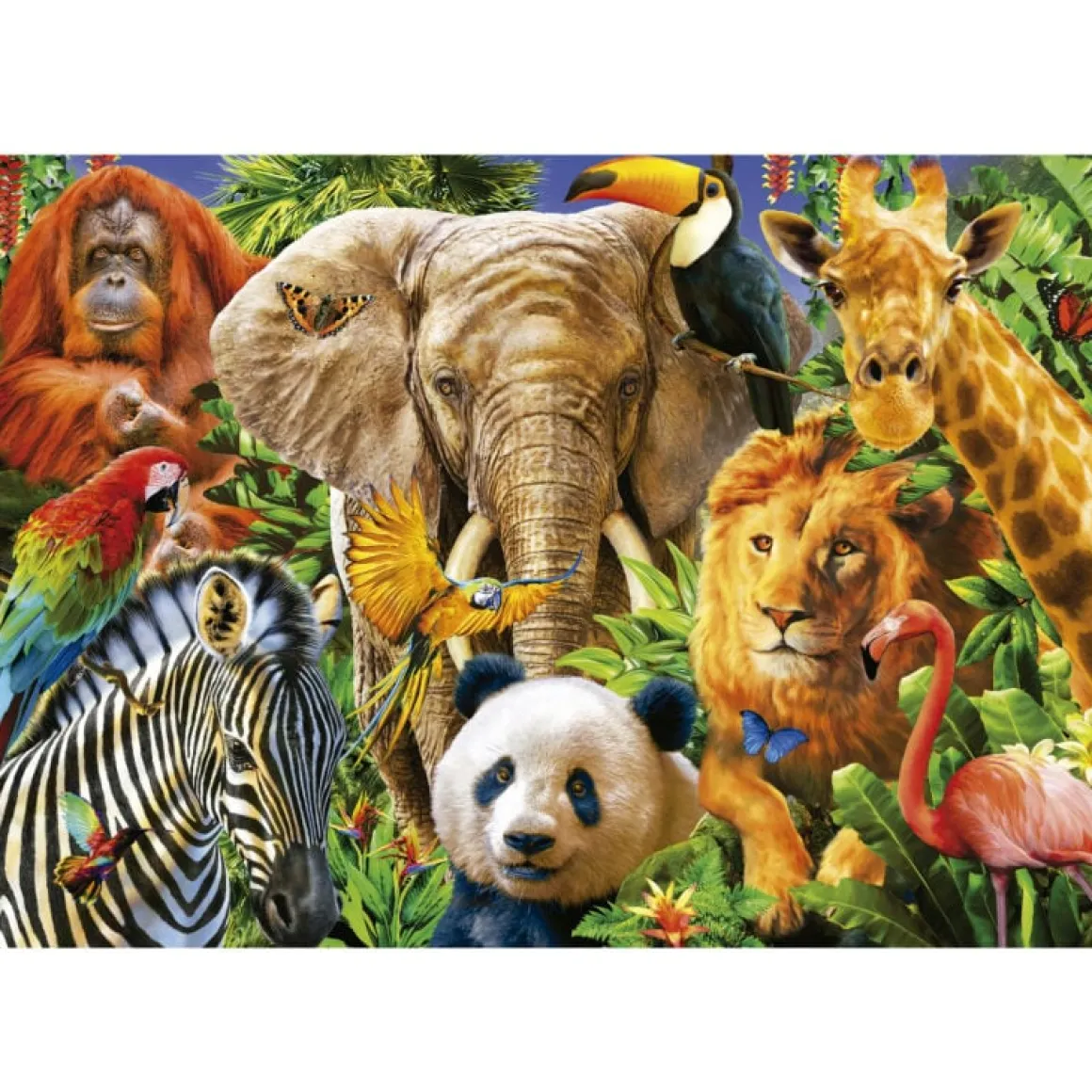 Educa Collage Wilde Dieren - legpuzzel van 500 stukjes