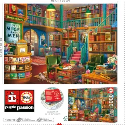 Educa De Boekhandel - puzzel 1000 stukjes