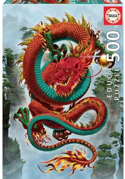 Educa De draak - legpuzzel van 500 stukjes