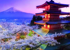 Educa De Fuji vulkaan in Japan - puzzel 2000 stukjes