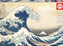 Educa De Grote Golf van Kanagawa - legpuzzel van 500 stukjes