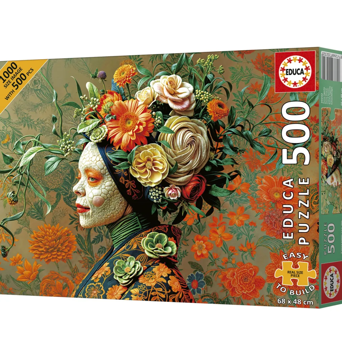 Educa De Hagedis Koningin - legpuzzel van 500 XL stukjes