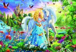 Educa De prinses en de eenhoorn - legpuzzel van 1000 stukjes