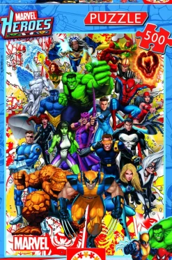 Educa De superhelden van Marvel - puzzel van 500 stukjes