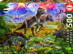 Educa Dinosaurussen vergadering - puzzel van 500 stukjes