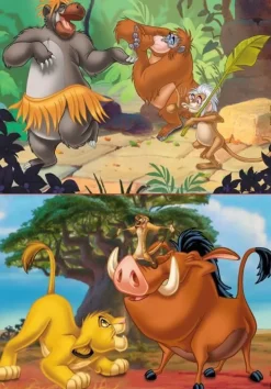 Educa Disney - Leeuwenkoning - Jungleboek - 2 x 20 stukjes