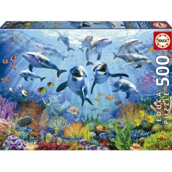 Educa Feest onder water - legpuzzel van 500 stukjes