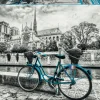 Educa Fietsen bij de Notre Dame - legpuzzel van 500 stukjes