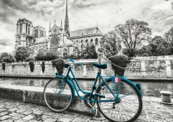 Educa Fietsen bij de Notre Dame - legpuzzel van 500 stukjes