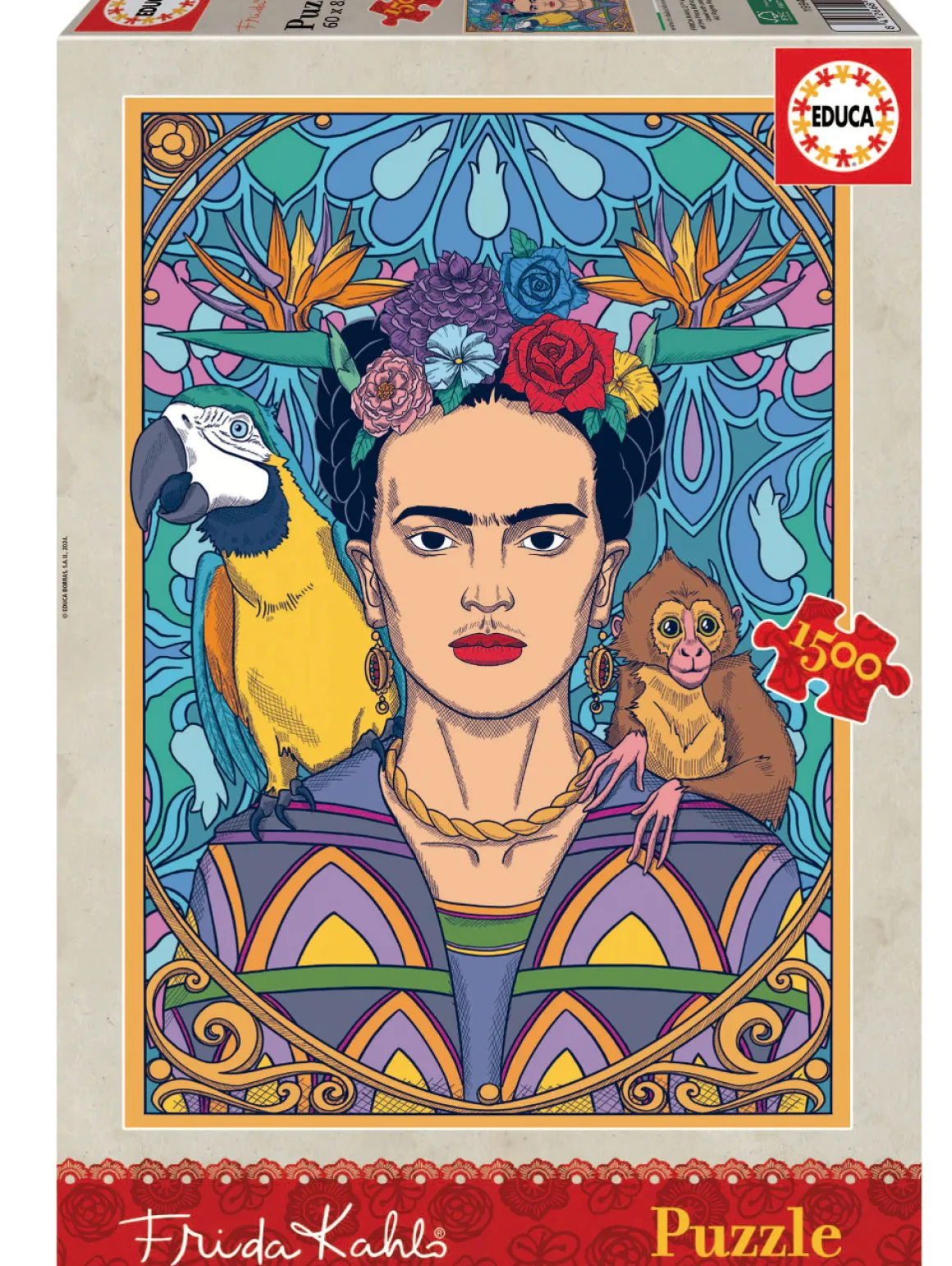 Educa Frida Kahlo - legpuzzel van 1500 stukjes