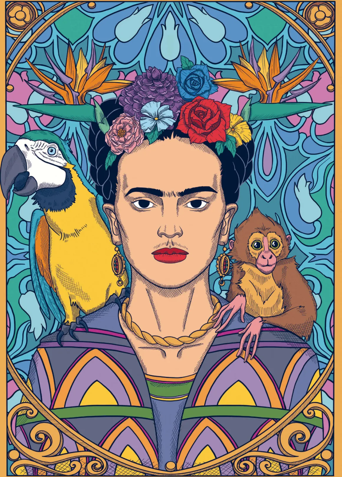 Educa Frida Kahlo - legpuzzel van 1500 stukjes