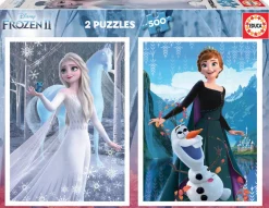 Educa Frozen - 2 x 500 stukjes legpuzzel
